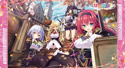 ハピメア 弥生 ラバーマット プレイマット ねくねっとガールズラバー