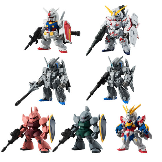 FW GUNDAM CONVERGE ♯08 全7種セット