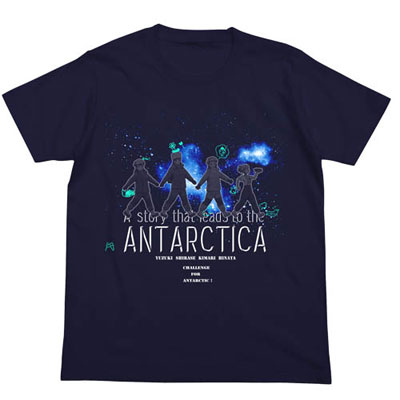 宇宙よりも遠い場所 Tシャツ/NAVY-M（再販）[コスパ]《１０月予約》