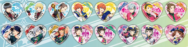アイドルマスター SideM ハート缶バッジコレクション Bbox 16個入りBOX[エンスカイ]【送料無料】《在庫切れ》
