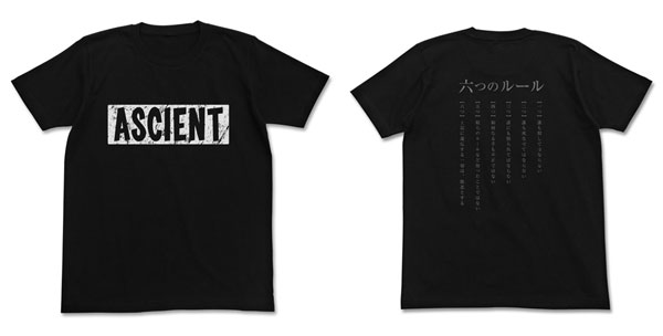 ノーゲーム・ノーライフ ゼロ 六つのルール Tシャツ/BLACK-S[コスパ]《在庫切れ》