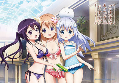 ご注文はうさぎですか？？ カジュアルブランケット A：水着