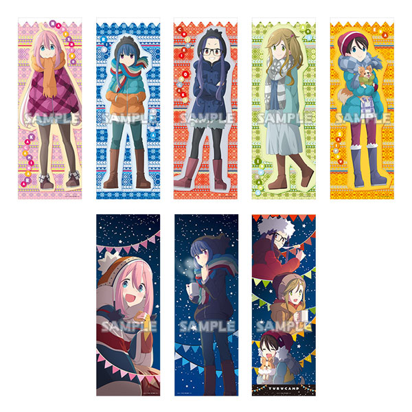 【箱入り1BOXコンプリート仕様】ゆるキャン△ ロングポスター ゆるキャン△ ロングポスター 8個入りBOX[ブシロードクリエイティブ