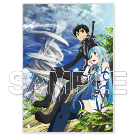 希少品【CROSS-CF限定】ソードアート・オンライン アクリルアートプレート ソードアート・オンライン -ロスト・ソング-』アクリルアート
