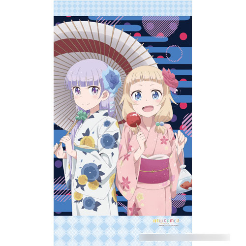 NEW GAME！！ のれん(涼風青葉＆桜ねね)[カーテン魂]《在庫切れ》