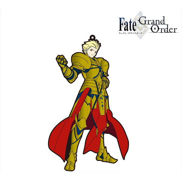 Fate/Grand Order ノンデフォルメ ラバーストラップ Vol.1 アーチャー/ギルガメッシュ[フリーイング]《在庫切れ》