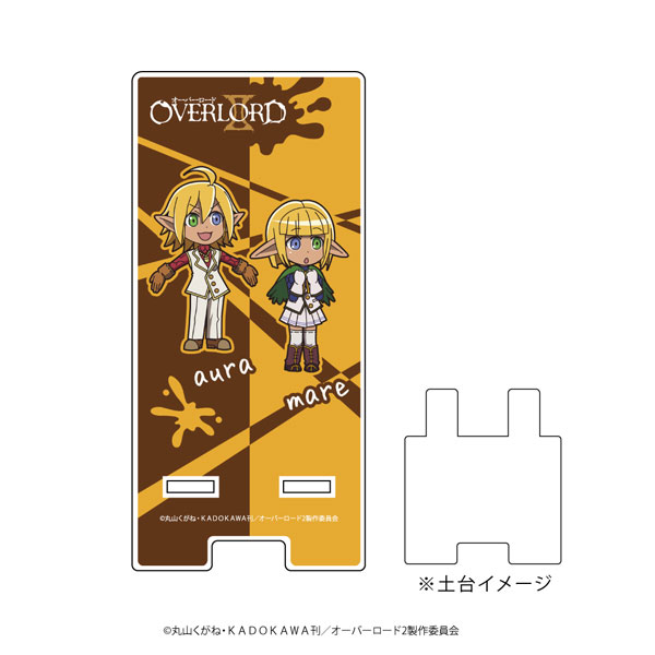 スマキャラスタンド オーバーロードii 04 アウラ マーレ A3 在庫切れ