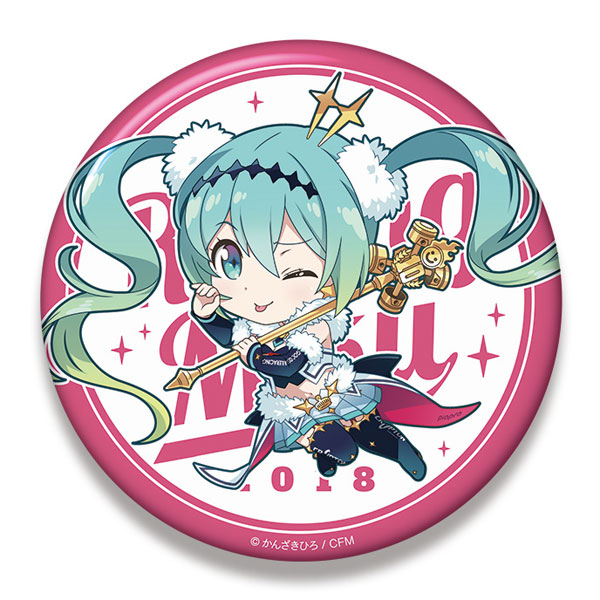 初音ミク バッジ 4 初音ミク レーシングVer.2017 ビック缶バッジ 4｜ホビーの総合通販