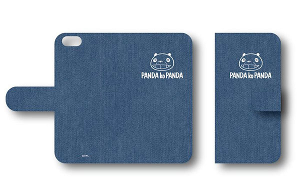 パンダコパンダ 手帳型スマホケース(iPhone6/6s/7/8) A[プレイフルマインドカンパニー]《在庫切れ》