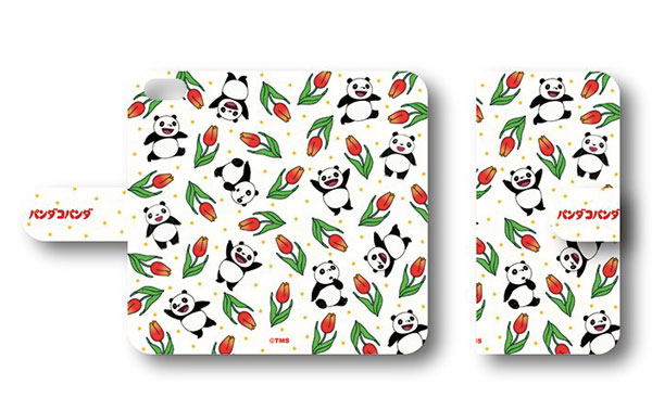 パンダコパンダ 手帳型スマホケース(iPhone5/5s/SE) B[プレイ