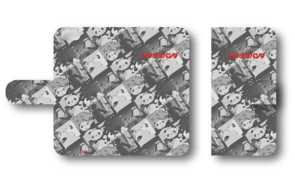 パンダコパンダ 手帳型スマホケース(iPhone6Plus/6sPlus/7Plus/8Plus) C[プレイフルマインドカンパニー]《在庫切れ》