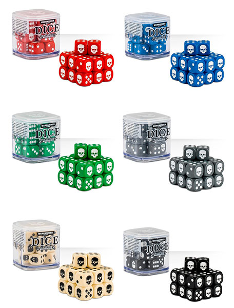 65-36 CITADEL 12mm DICE SET[Games Workshop]《在庫切れ》