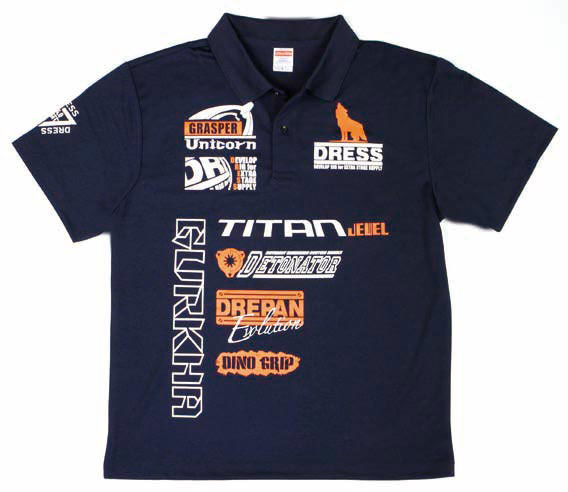 ドライポロシャツ’18 ネイビー L[DRESS]《在庫切れ》