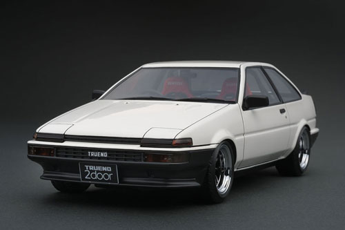 1/18 Toyota スプリンター トレノ (AE86) 2Door GT Apex White