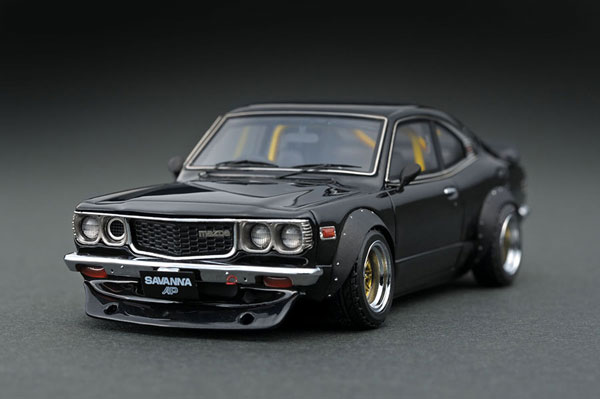 1/43 マツダ サバンナ (S124A) Semi Works Black SS-Wheel