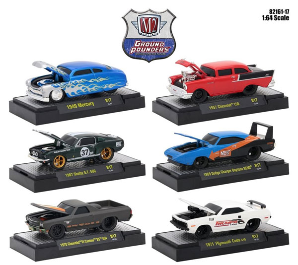 1/64 Ground Pounders 17 6個入りアソート[M2 Machines]《在庫切れ》
