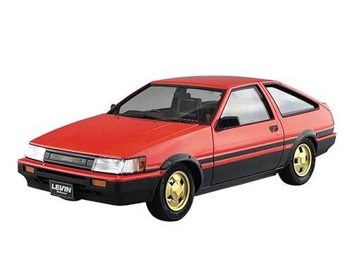 1/24 プリペイントモデル SP トヨタ AE86 レビン '84(レッド/ブラック
