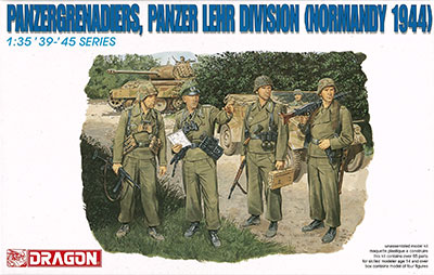 1/35 WW.II 装甲擲弾兵 装甲教導師団 ノルマンディ 1944 プラモデル