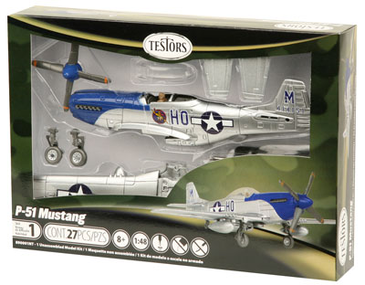 1/48 WW.II アメリカ軍 戦闘機 P-51 マスタング プラスチック製塗装済
