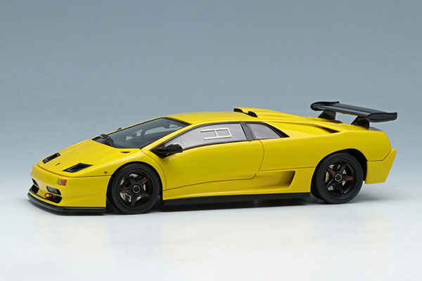 1/43 ランボルギーニ ディアブロ SVR 1996 イエロー (ブラックホイール)[メイクアップ]【送料無料】《在庫切れ》