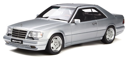 春先取りの 1/18 メルセデスベンツ C124 E36 AMG(シルバー)[OttO mobile 乗用車