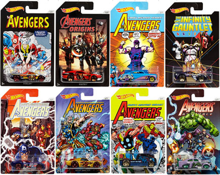 ホットウィール アベンジャーズ 3 36個入りアソート[マテル