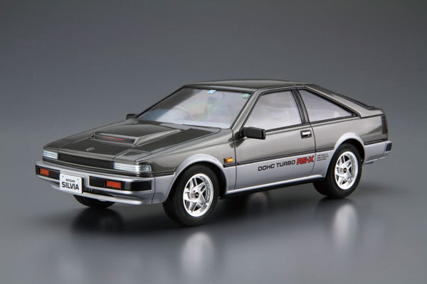 ザ・モデルカー No.84 1/24 ニッサン S12 シルビア/ ガゼール ターボRS-X '84 プラモデル[アオシマ]《在庫切れ》