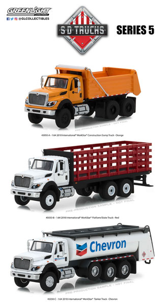 1/64 S.D. Trucks Series 5 3種セット[グリーンライト]《在庫切れ》