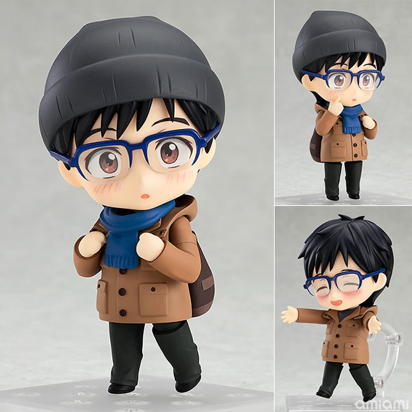 【中古】【特典】ねんどろいど ユーリ！！！ on ICE 勝生勇利 私服Ver.(GOODSMILE ONLINE SHOP限定)[オランジュ・ルージュ]