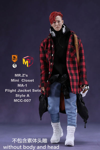1/6ドールサイズ MA-1 ブラック SHINYAKOZUKA ma1 ma-1 「SHINYAKOZUKA」 BOMBER WITH BLACK