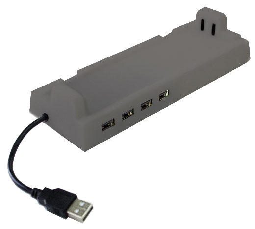 Switchドック用 4ポートUSBハブ ドックスタンド[アンサー]《在庫切れ》