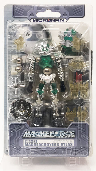 未開封 タカラ マグネフォース MGA-02 アトラス ミクロマン ミクロマン2005 ミクロマン マグネフォース MGA-02 アトラス