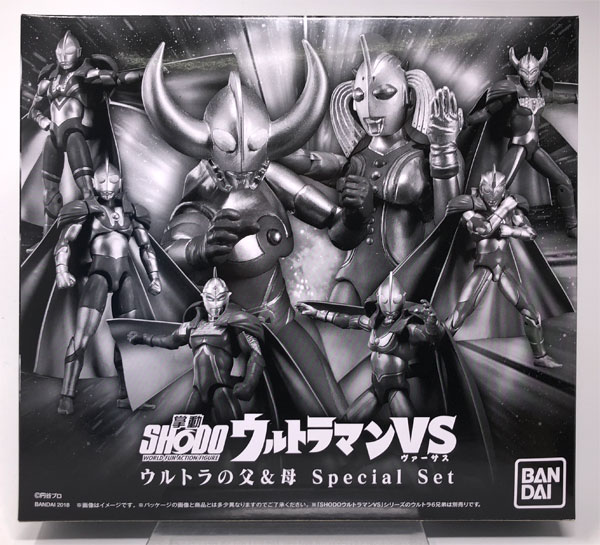 SHODO ウルトラマンVS ウルトラの父＆母 Special Set(キャンディオンラインショップ限定)