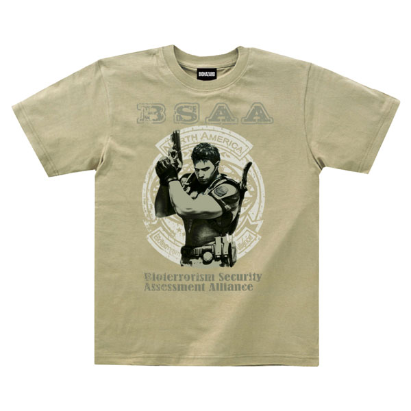 バイオハザード Tシャツ クリス・レッドフィールド L[カプコン]《在庫