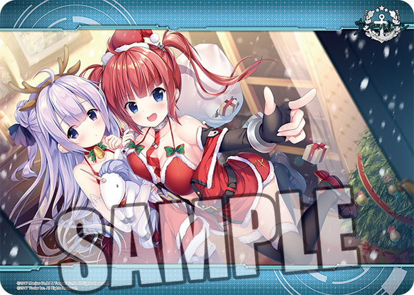 キャラクター万能ラバーマット アズールレーン「ユニコーン＆サンディエゴ」[ブロッコリー]《在庫切れ》