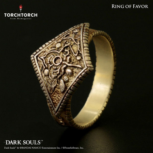 DARK SOULS TORCH TORCH 寵愛の指輪 リング 21号 ダークソウル × TORCHTORCH/ リングコレクション： 寵愛の指輪 メンズ