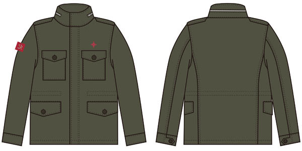 ガールズ＆パンツァー ガルパンツァーブルゾン TYPE：プラウダ高校 L[AnotherAngle]《在庫切れ》