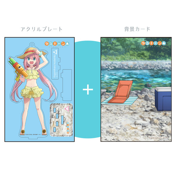 『ゆるキャン△』 描き下ろしアクリルスタンド「各務原なでしこ～なつキャンver.～」[サーファーズパラダイス]《在庫切れ》