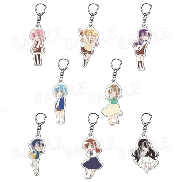 こみっくがーるず ふぉーちゅん☆アクリルキーホルダー ミニキャラVer. 8個入りBOX[中外鉱業]《在庫切れ》