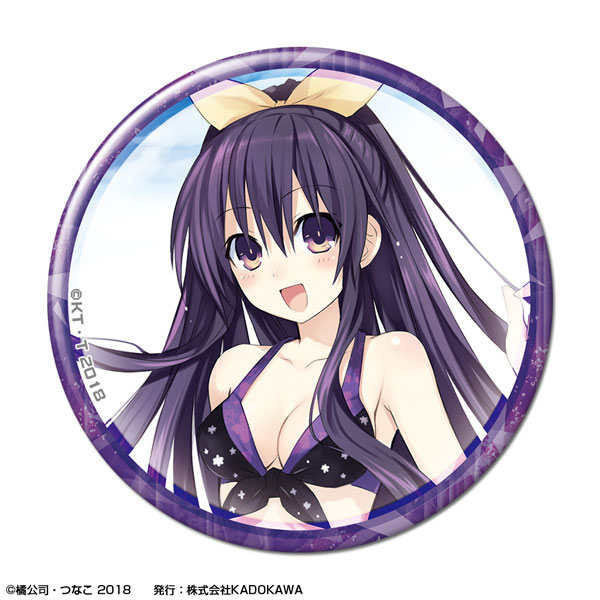 原作版「デート・ア・ライブ」 缶バッジ デザイン02(夜刀神十香/B