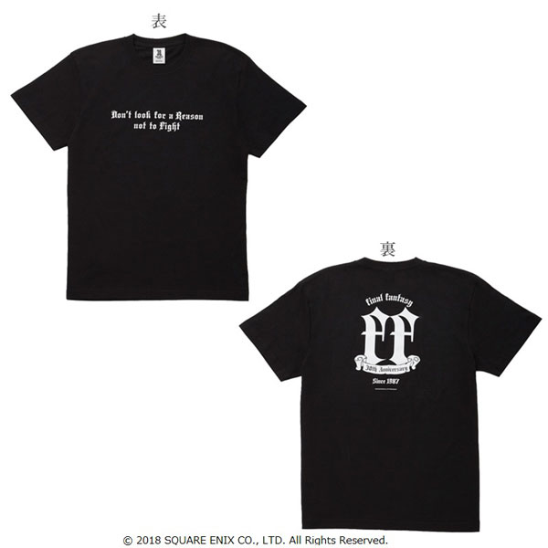 FINAL FANTASY 30周年記念 Tシャツ 黒 vol.2 レディース フリーサイズ 
