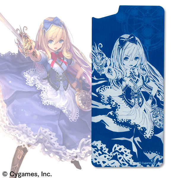 Shadowverse ソリッドバンパー用アルミパネル 不思議の探求者 アリス 対象機種 Iphone 7 8 Gilddesign 在庫切れ