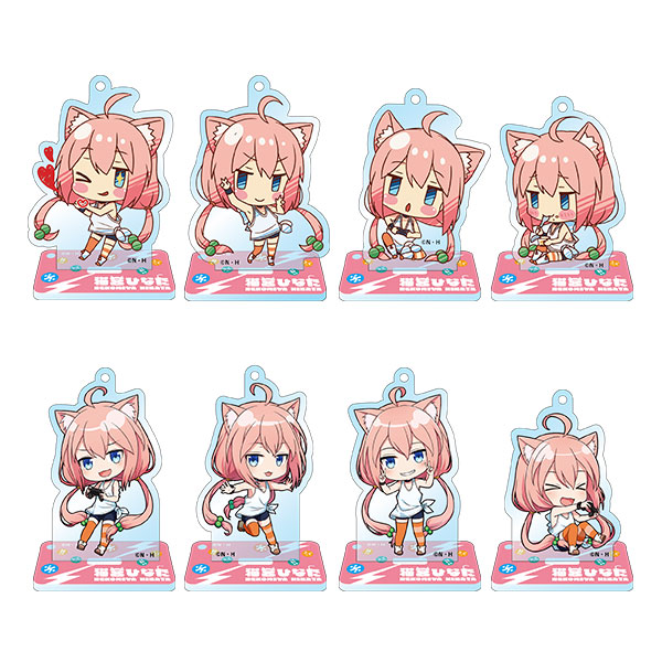 2024激安通販 猫宮ひなた スタンドアクリルキーホルダーコレクション 8個入り その他