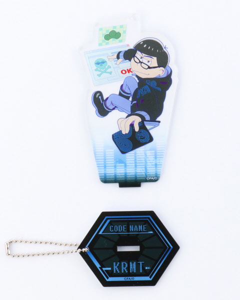 おそ松さん スタンドつきアクリルキーホルダーB Hacker Ver.Karamatsu