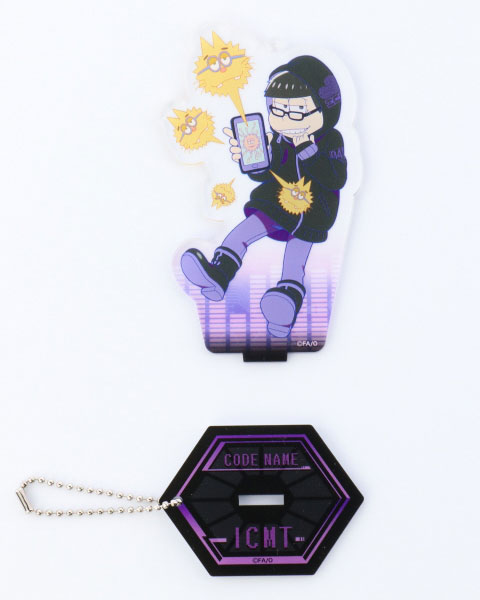 おそ松さん スタンドつきアクリルキーホルダーD Hacker Ver