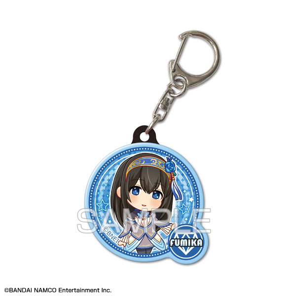 アイドルマスター シンデレラガールズ ぷくっとキーホルダー Ver.3 デザイン17(鷺沢文香)[ライセンスエージェント]《在庫切れ》