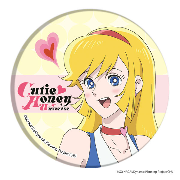 缶バッジ Cutie Honey Universe 01 如月ハニー A3 在庫切れ