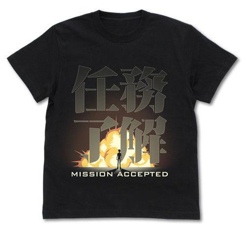 新機動戦記ガンダムW 任務了解 Tシャツ/BLACK-M[コスパ]