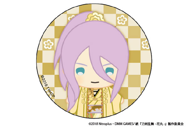 続『刀剣乱舞-花丸-』 指の上シリーズデザイン 刀剣乱舞-花丸- 缶バッジ 蜂須賀虎徹[PROOF]《在庫切れ》