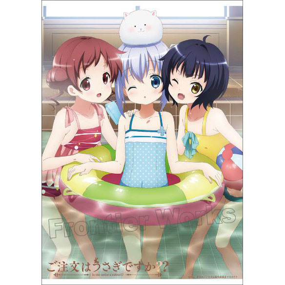 ご注文はうさぎですか？？ タペストリー(アニメVer.) 第2弾 A 